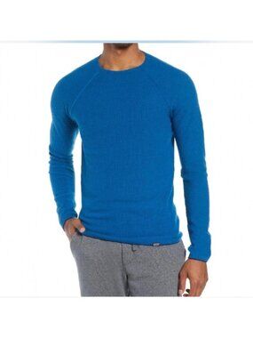 Patagonia Capilene Air Crew Men’s Medium, Underwater Blue, Wool Blend